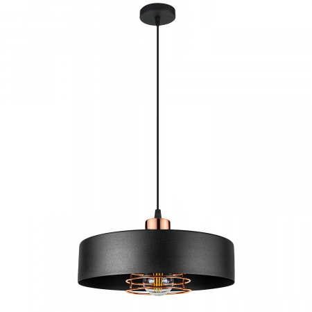 Lampă suspendată APP1246-1CP Black/Rose gold [1]