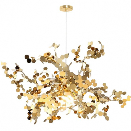 Lustre si pendule - Lampă suspendată aurie extravaganta APP546-3CP GOLD