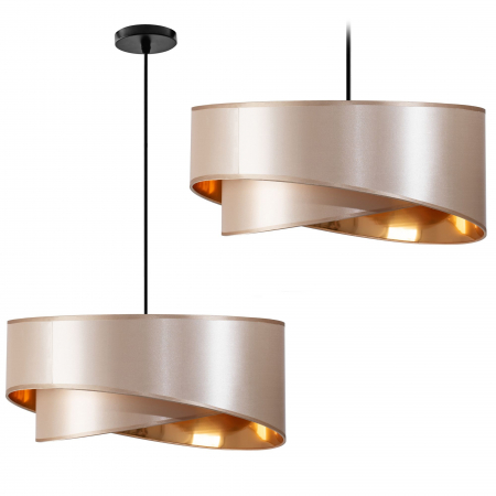 Lustre si pendule - Lampă suspendată Beige Gold 50cm APP970-1CP