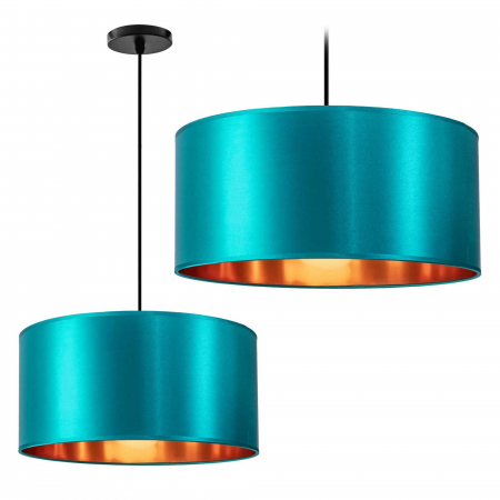 Lustre si pendule - Lampă suspendată Blue Gold 44cm APP955-1CP