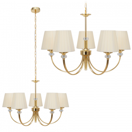 Lustre si pendule - Lampă suspendată Cristal APP1014-5CP