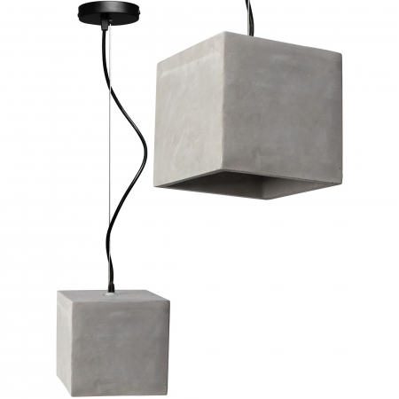 Lustre si pendule - Lampă suspendată de  tavan din beton APP490-1CP