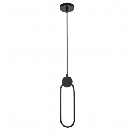 Lampă suspendată de tavan LED APP851-CP BLACK [1]
