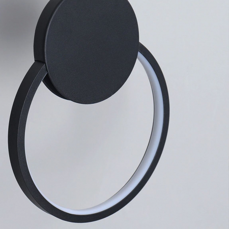 Lampă suspendată de tavan LED APP852-CP BLACK [3]