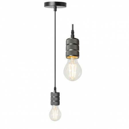 Lustre si pendule - Lampă suspendată de tavan Negru APP342-1CP