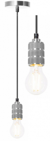 Lustre si pendule - Lampă suspendată din satin Lampă de tavan APP346-1CP