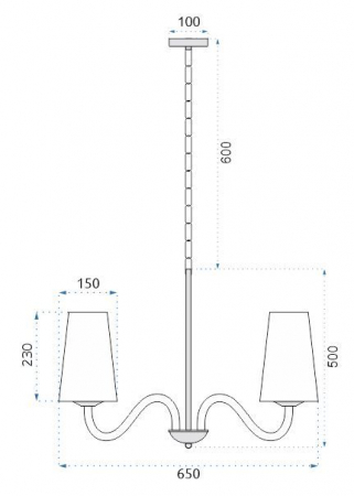 Lampă suspendată Vintage APP720-3CP [5]