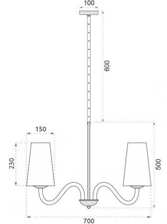 Lampă suspendată Vintage APP753-6 [5]