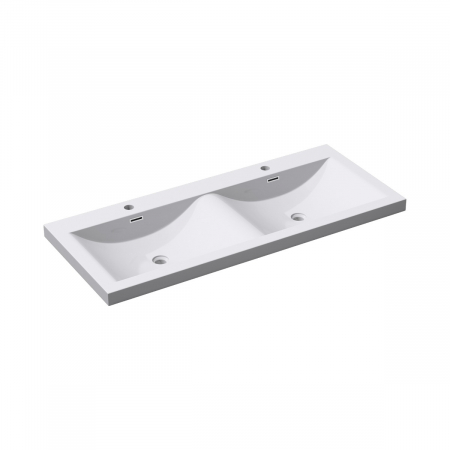 Lavoar Astra 03, alb lucios, 120 sau 144 cm, montaj incorporat, compozit [7]