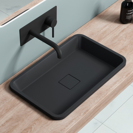 Lavoar Astra 104, alb sau negru, 53 sau 60 cm, montaj incorporat, compozit [1]