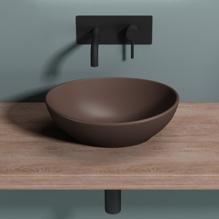 Lavoar Astra 205, alb sau negru, 42 cm, montaj pe blat, ceramica [6]