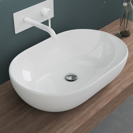 Lavoare - Lavoar Astra 322, alb lucios, montaj pe blat , ceramica