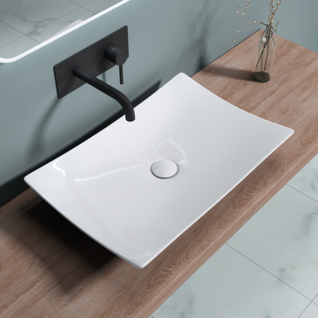 Lavoare - Lavoar Astra 5096, alb lucios, montaj pe blat , ceramica