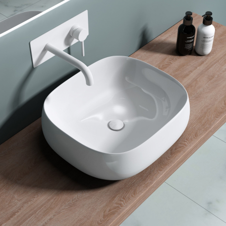 Lavoare - Lavoar Astra 5104, alb lucios, montaj pe blat , ceramica