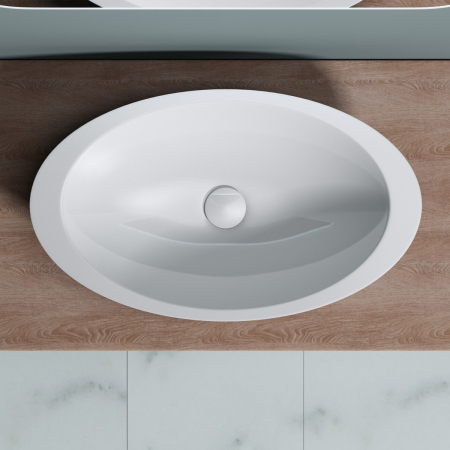 Lavoar Astra 802, alb sau negru, 59 cm, montaj pe blat, compozit [4]