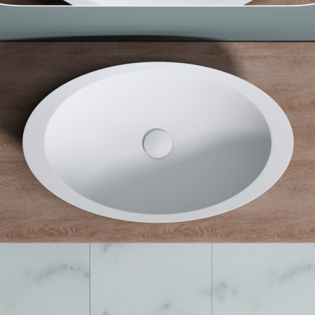 Lavoar Astra 802, alb sau negru, 59 cm, montaj pe blat, compozit [5]