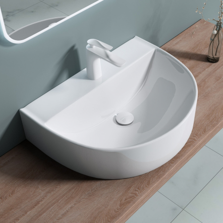 Lavoare - Lavoar Astra 896, alb lucios, montaj pe blat , ceramica