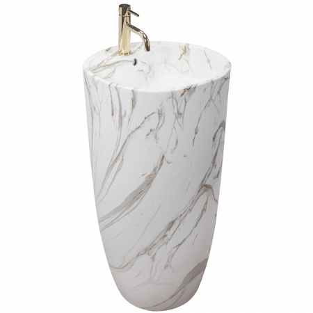 Lavoare - Lavoar de podea Anya Lava Matt, ceramica, cu model