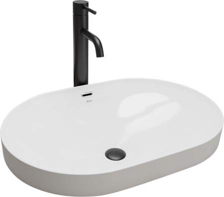 Lavoare - Lavoar incastrat Arleta Alb, ceramica, alb lucios