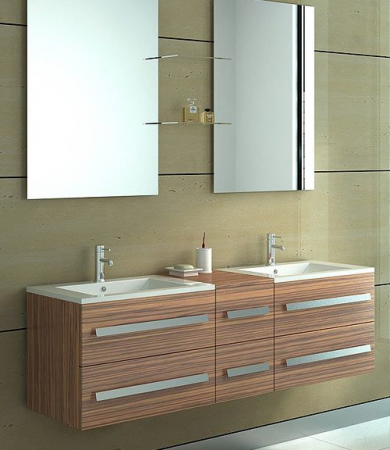 Lavoar incastrat Dafne 70, ceramica, alb lucios [4]