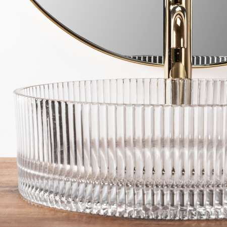 Lavoar pe blat Ingrid transparent, sticla, transparent [4]