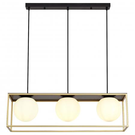 Lustre si pendule - Lustra de tavan Black Gold APP1164-3CP