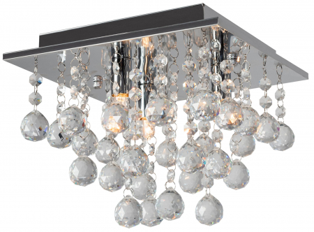 Lustre si pendule - Lustra de tavan din cristal Plafond APP404-C