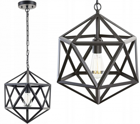 Lustre si pendule - LUSTRA DE TAVAN SUSPENDABILA Tuscon Black