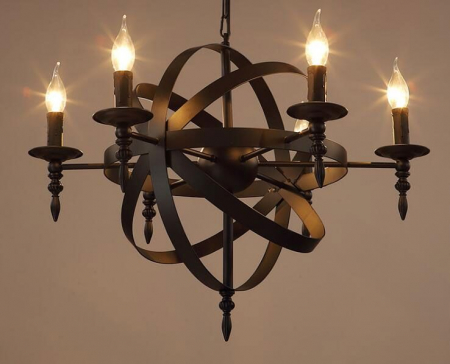 LUSTRA SUSPENDABILA INDUSTRIALA LOFT METAL APP256-6C [5]