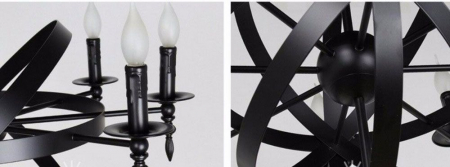 LUSTRA SUSPENDABILA INDUSTRIALA LOFT METAL APP256-6C [6]