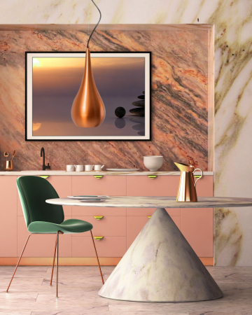 Lustra suspendată Metal Auriu APP378-1CP [3]