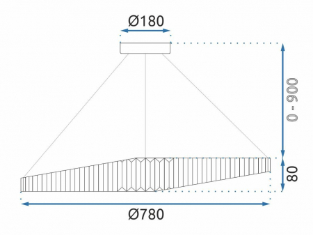 Lustra Tavan LED Cristal APP1202-CP [12]