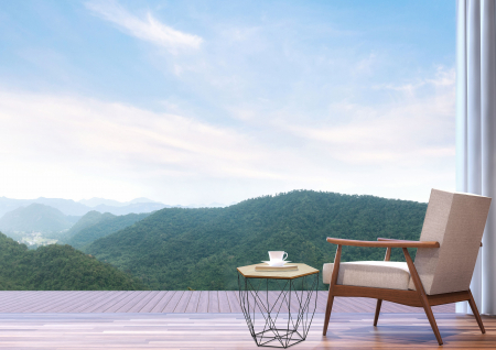 Masuta de cafea Metal Negru M SG1910-77 [3]