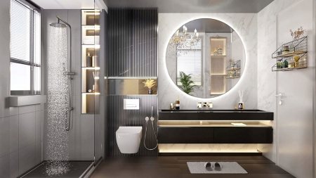 Oglindă LED 90cm HZJ090 [11]