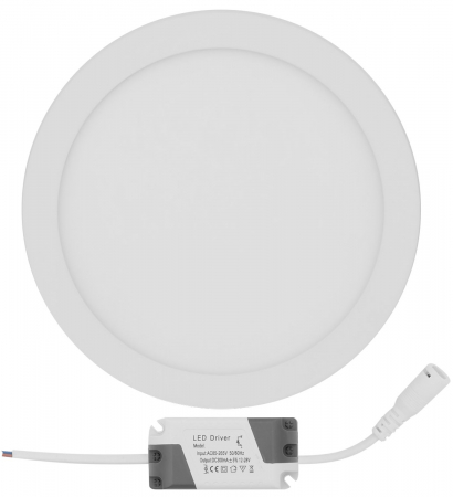 Corpuri de iluminat - PANOU LED rotund alb 12W