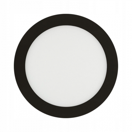 PANOU LED rotund negru 18W [3]