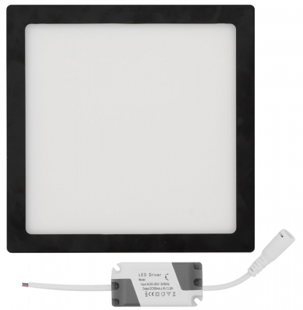Corpuri de iluminat - PANOU LED SB 18W negru