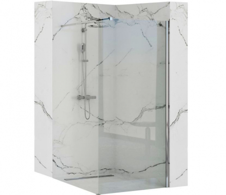 Paravane duș WALK-IN - Paravan Aero N, 70-120 cm, crom