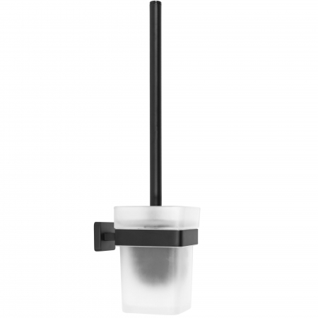 Suporturi hârtie igienică și perii WC - Perii WC metal  black ERLO 05