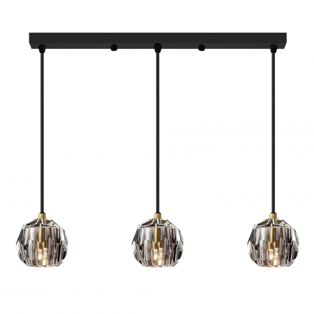 Plafoniera din cristal neagra APP587-3CP [1]
