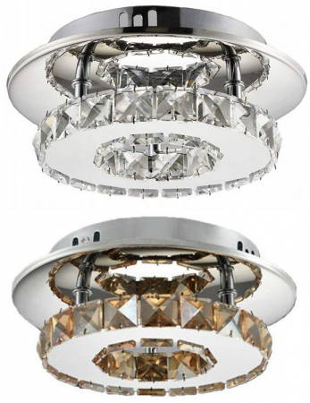 Plafoniere - Plafoniera din cristal Plafond Glamour 8W APP407-C APP408-C