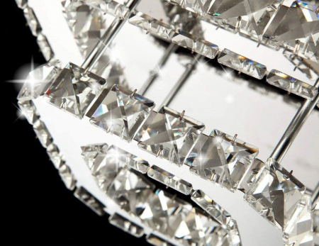 Plafoniera din cristal Plafond LED 24W Square APP409-C APP410-C [9]