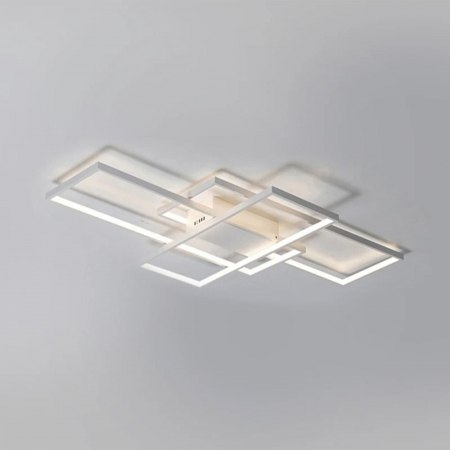 Plafoniera moderna LED + TELECOMANDA WHITE APP660 [3]