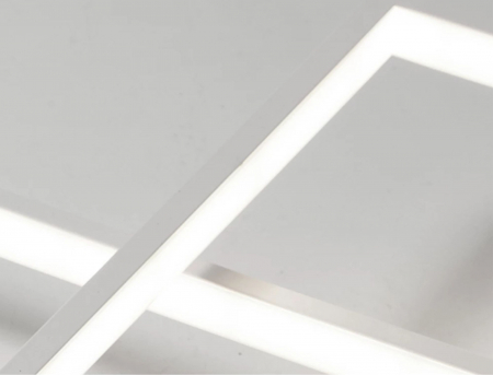 Plafoniera moderna LED + TELECOMANDA WHITE APP660 [5]