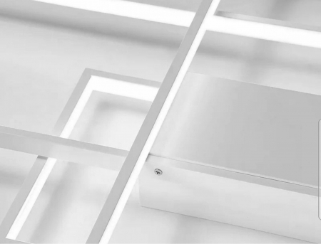 Plafoniera moderna LED + TELECOMANDA WHITE APP660 [4]