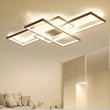 Plafoniera moderna LED + TELECOMANDA WHITE APP660 [7]