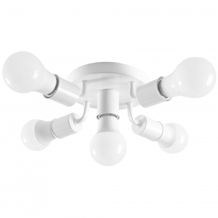 Plafoniere - Plafoniera Spot reflectorizant alb APP706-5c
