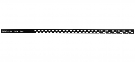 Profil compensare pantă Black, 100-140 cm, negru [5]
