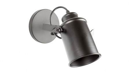 Lustre si pendule - Reflector lampa mobila spot DE TAVAN negru E27 APP486-1C
