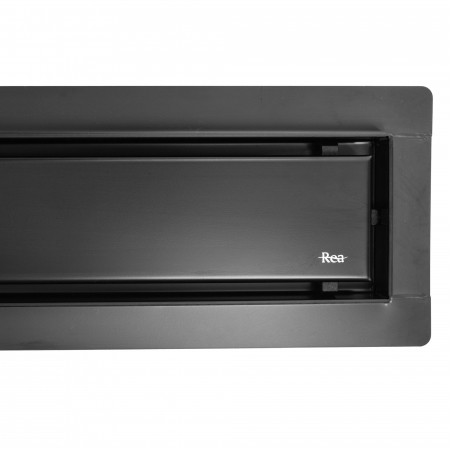 Rigola NEO Pure Black, 50-100 cm, negru [2]